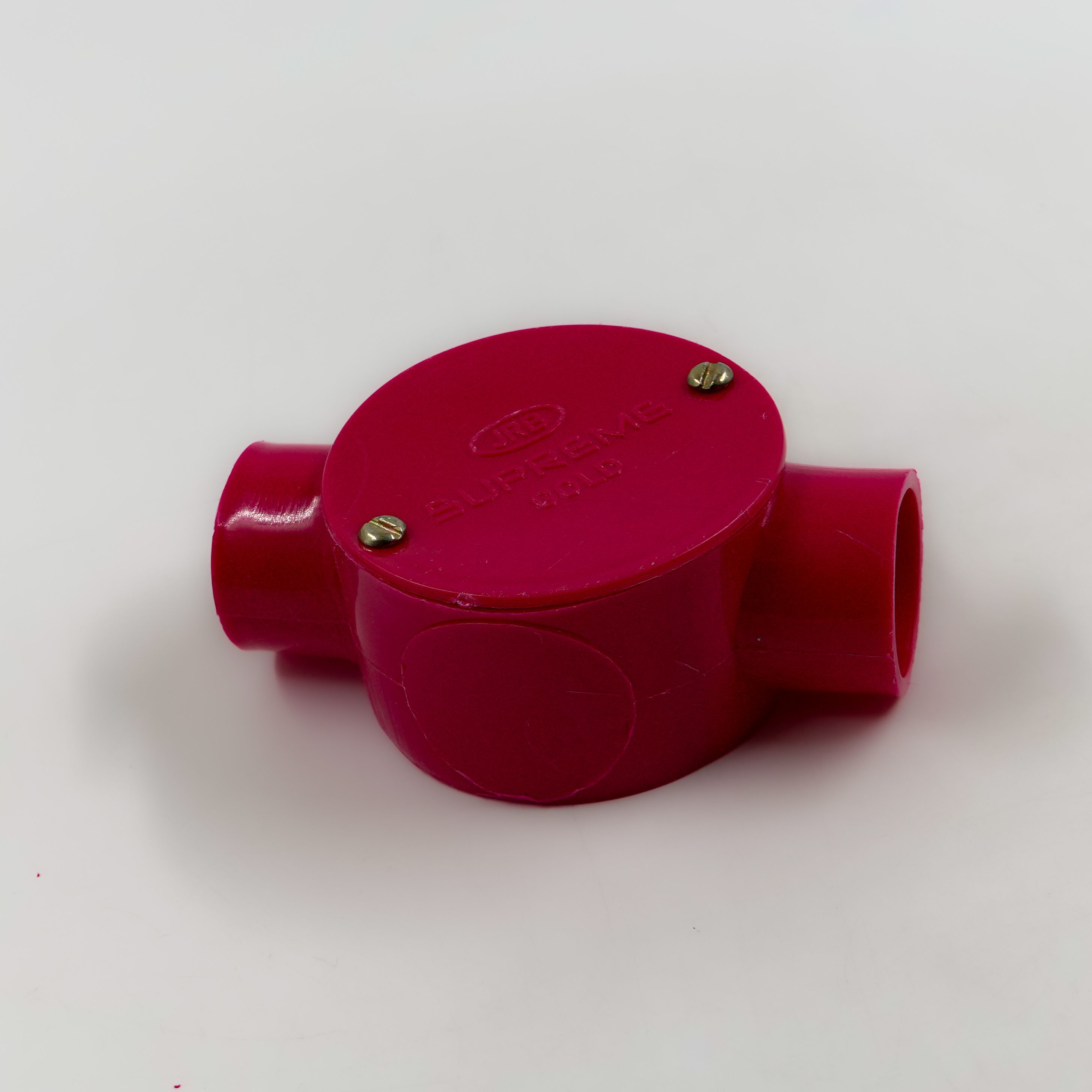 JRB Suppreme - 25Mm Conduit Junction Box 2 Way (Red)